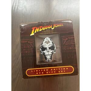 Indiana Jones and the Kingdom of the Crystal Skull DVD Lmtd Edition Gift Set JL